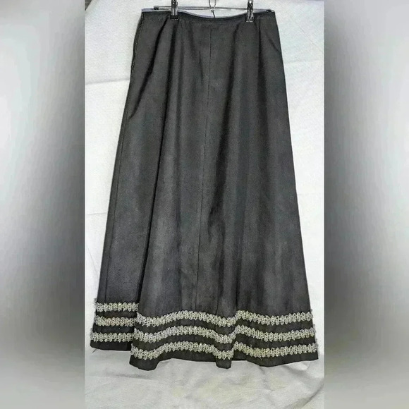 Maurice Antaya Sakowitz custom Women's Suit w Skirt elaborate bead trim - Picture 5 of 10